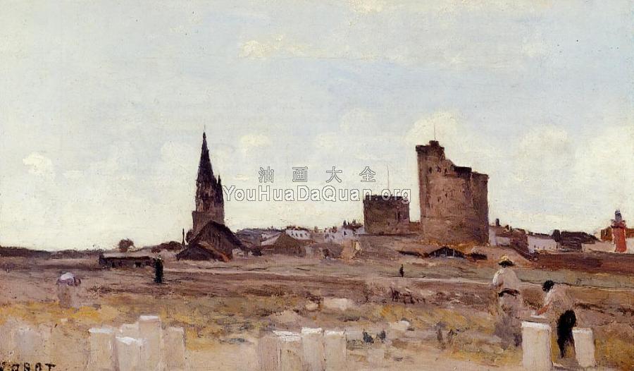 La Rochelle - Quarry near the Port Entrance - 让·巴蒂斯特·卡米耶·柯罗